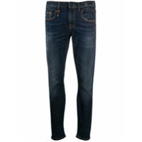 R13 Calça jeans skinny Boy cintura média - Azul