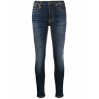 R13 Calça jeans skinny com cintura alta - Azul