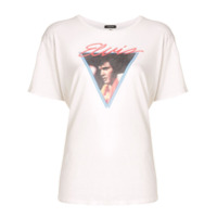 R13 Camiseta com estampa Vegas Elvis - Branco