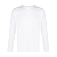 Raf Simons X Fred Perry Camiseta mangas longas com estampa posterior - Branco