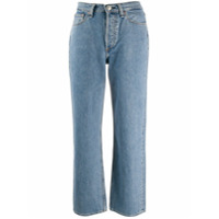 Rag & Bone Calça jeans reta Ruth cintura alta - Azul