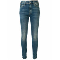 Rag & Bone Calça jeans skinny com cintura alta - Azul