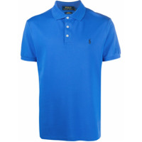 Ralph Lauren Camisa polo com logo bordado - Azul