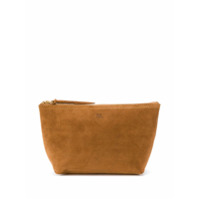 Ralph Lauren Clutch de camurça pequena - Marrom