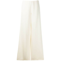 Ralph Lauren Collection Calça flare cintura alta - Branco