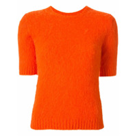 Ralph Lauren Collection Suéter slim de tricô - Laranja