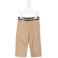 Ralph Lauren Kids Calça chino com cinto - Neutro