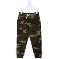 Ralph Lauren Kids Calça com estampa camuflada e ajuste no cós - Verde