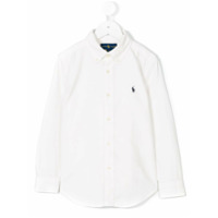 Ralph Lauren Kids Camisa mangas longas - Branco