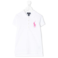 Ralph Lauren Kids Camisa polo Big Pony - Branco