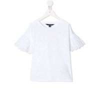 Ralph Lauren Kids Camiseta com bordado inglês - Branco