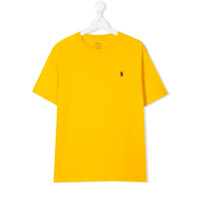 Ralph Lauren Kids Camiseta decote careca - Amarelo