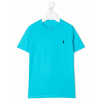 Ralph Lauren Kids Camiseta decote careca - Azul