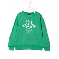 Ralph Lauren Kids Moletom com estampa de logo - Verde