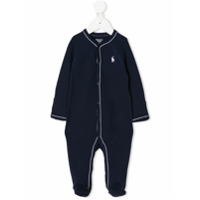 Ralph Lauren Kids Pijama com logo bordado - Azul