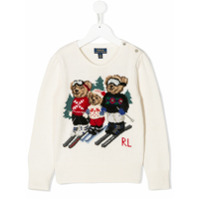 Ralph Lauren Kids Suéter mangas longas - Branco