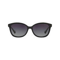 Ralph Lauren Óculos de sol arredondado - Preto