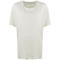 Raquel Allegra Camiseta oversized longa - Cinza