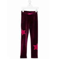 Raspberry Plum Legging Galaxy com patch de estrela - Roxo