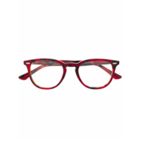 Ray-Ban Armação de óculos angulada - Vermelho