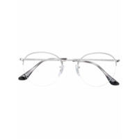 Ray-Ban Armação de óculos arredondada - Prateado