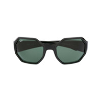 Ray-Ban gradient square frame sunglasses - Preto