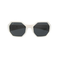 Ray-Ban octagonal frame sunglasses - Branco