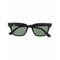 Ray-Ban Óculos de sol quadrado wayfarer com lentes coloridas - Preto