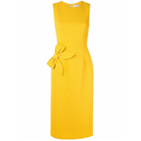 Rebecca Vallance Vestido Andie com laço - Amarelo