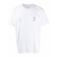 Reception Camiseta com estampa gráfica Nobody - Branco