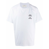 Reception Camiseta Curious de algodão - Branco