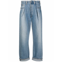 RE/DONE Calça jeans pantalona 40s Zoot - Azul