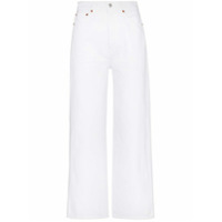 RE/DONE Calça jeans plantalona 60s Extreme - Branco