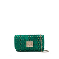 RedValentino Bolsa transversal Flower Puzzle - Verde