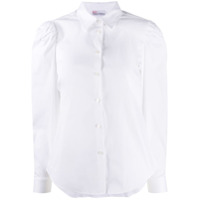 RedValentino Camisa mangas longas com abotoamento - Branco