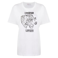 RedValentino Camiseta com estampa Leo Panther - Branco