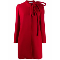 RedValentino Casaco com aplicação de laço - Vermelho