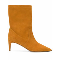 RedValentino pointed toe ankle boots - Laranja