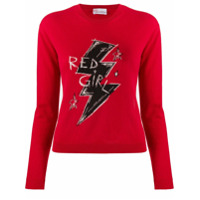 RedValentino Suéter de tricô Red Girl - Vermelho