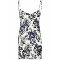 Reformation Slip dress floral Dempsey - Azul