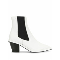 Reike Nen Ankle boot com contraste - Branco