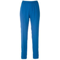 Reinaldo Lourenço drawstring slim-fit trousers - Azul