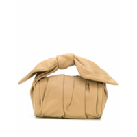 Rejina Pyo Bolsa Nane com detalhe de nó - Marrom