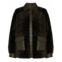 Remain Jaqueta Beiru dupla face com pelos - Verde