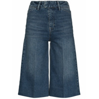 Remain Short jeans cintura alta Bernadette - Azul