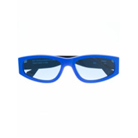 Retrosuperfuture Óculos de sol retangular - Azul