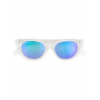 Retrosuperfuture Óculos de sol 'Riviera Crystal Flash Matte' - Branco