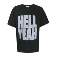 Rhude Camiseta com estampa Hell Yeah - Preto