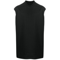 Rick Owens Blusa Rick's Tank de algodão e jérsei mistos - Preto