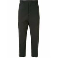 Rick Owens Calça de alfaiataria cropped - Preto
